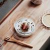 Minimalist Clear Glass Dessert Bowl Hat Shape Kitchen Cup & Plate for Ice Cream Yogurt Pudding Home Cafe Party Table Decor Gifts