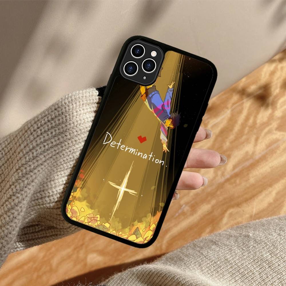 Hot Video Game U-UndertaleS Phone Case For iPhone 17 16 15 14 13 12 11 Pro Max Plus PC+TPU Shockproof Back Cover