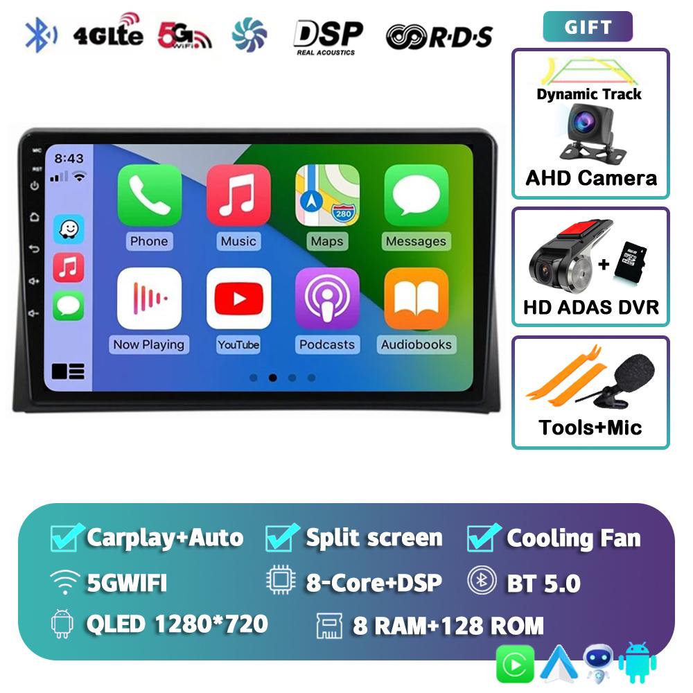 Android 14 Carplay Auto Car Radio For Volkswagen Multivan T5 2003 - 2015 Multimedia Video Player GPS Navigation Stereo Head Unit