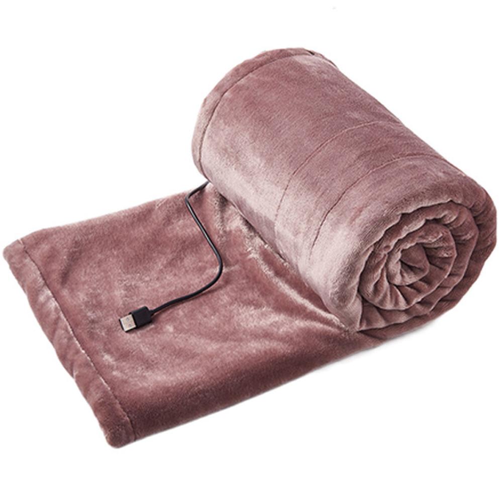 

Heated Electric Blanket Flannel Washable Portable Heating Pad Soft Cozy 39 X 31 In Flannel Heating Blanket for Home Office Use