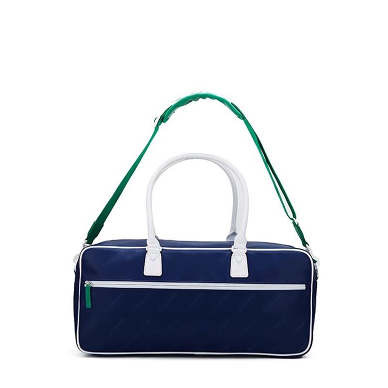 Li Ning PU Gym Bag Large Unisex Image Blue/Champagne White ABLU049