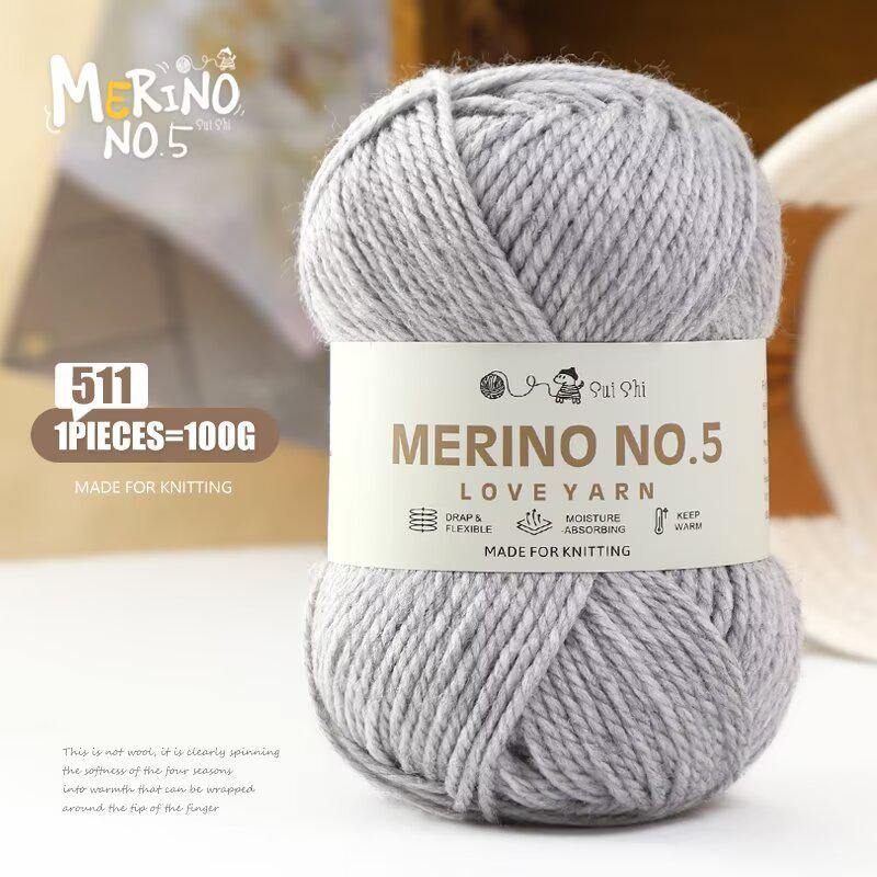 Australian Wool Chunky Scarf & Sweater Yarn for Hand Knitting