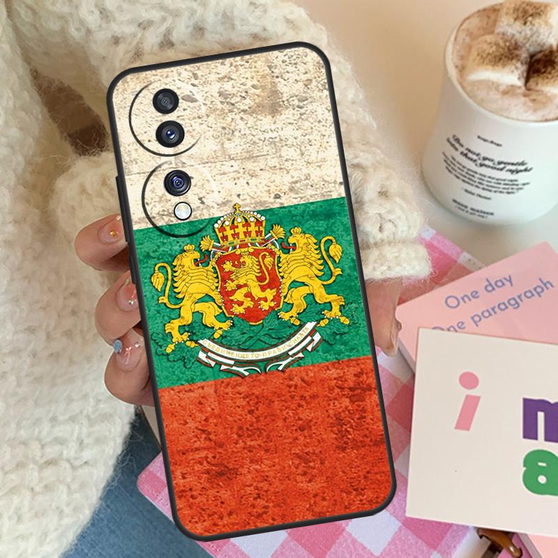 Bulgaria National Flag For Honor Magic 8 7 6 Lite Case For Honor 400 200 Pro 90 70 50 X8c X8b X9a X9b X9c X9d Win RT