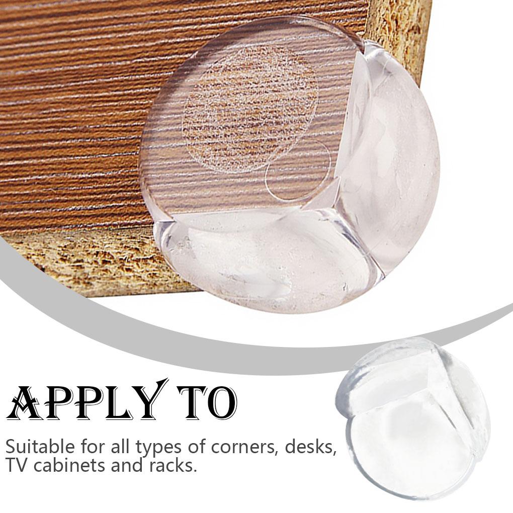 Baby Safety Corner Protectors Softness Furniture Table Protector Desk Self-adhesive Anticollision Corners Guard for Child