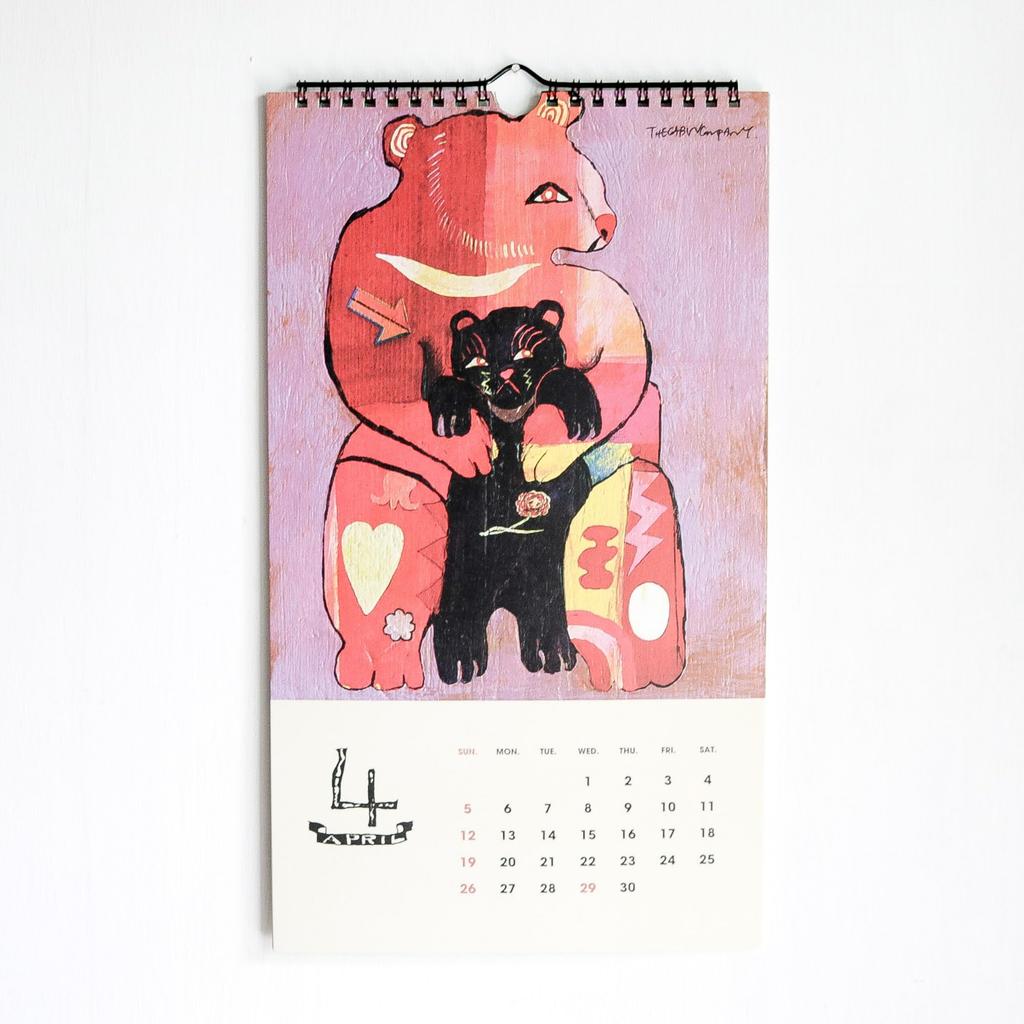 The Cabin Company Calendar 2026 THE ANIMALS Diary of Creatures Wall Calendar 2026 (2026)