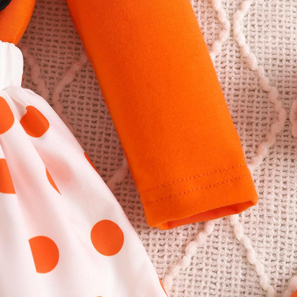 Dziewczęcy niemowlęcy pajacyk z kreskówkowym nadrukiem