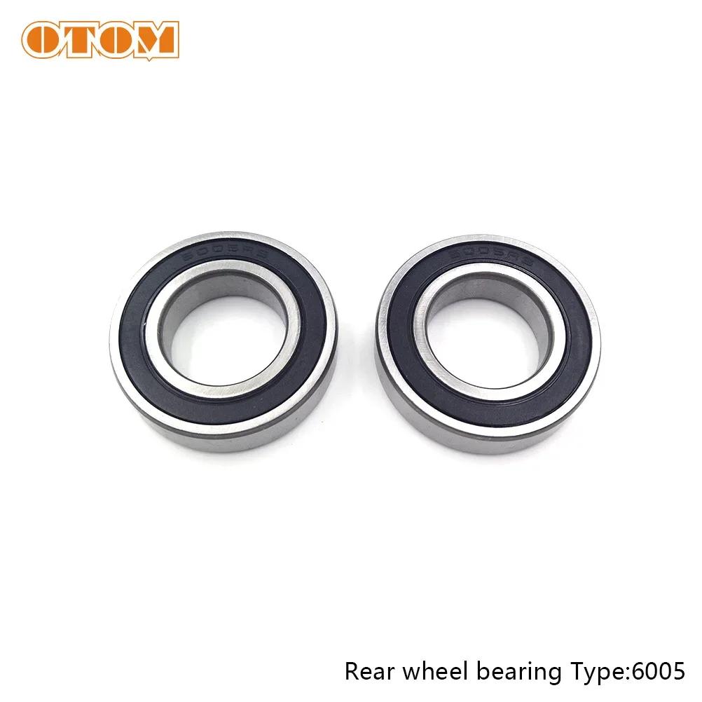 OTOM Motocross 6005 Rear Wheel Bearing Hub Oil Seal 32*47*8mm For SXF EXCF XC SMR TPI TE FE FS FX Off-Road Motorcycle Dirt Bike