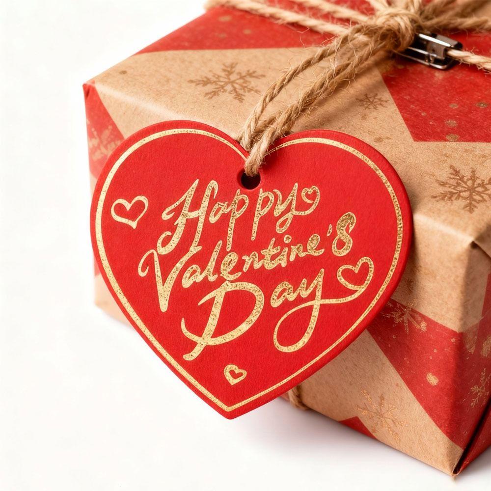 100pcs Hanging Decoration Valentine's Day Tags Cake Decor Tag Festive & Party SupplieS