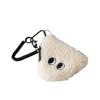 Plush Rice Ball Coin Purse With Zipper Portable Small Bag For Daily Use