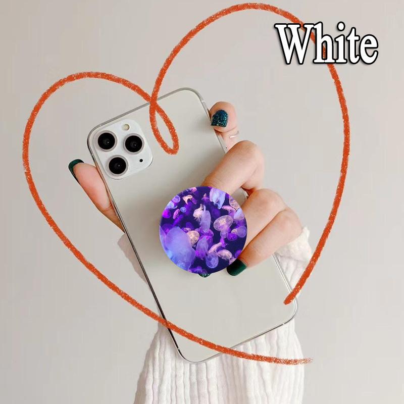 Artistic Quicksand Support Holders Supports For Mobile Tablets Retractable Finger Grip Holder