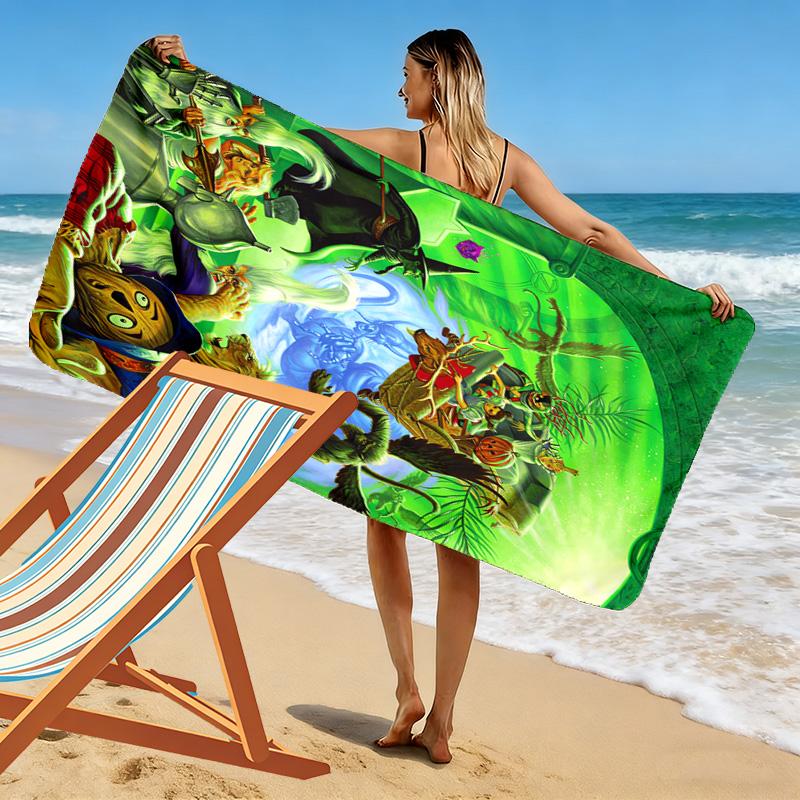 Fantasy Adventure Oz beach towel beach Portable for travel swim quick-drying swim towel Outdoor pool towel Fashion beach towel