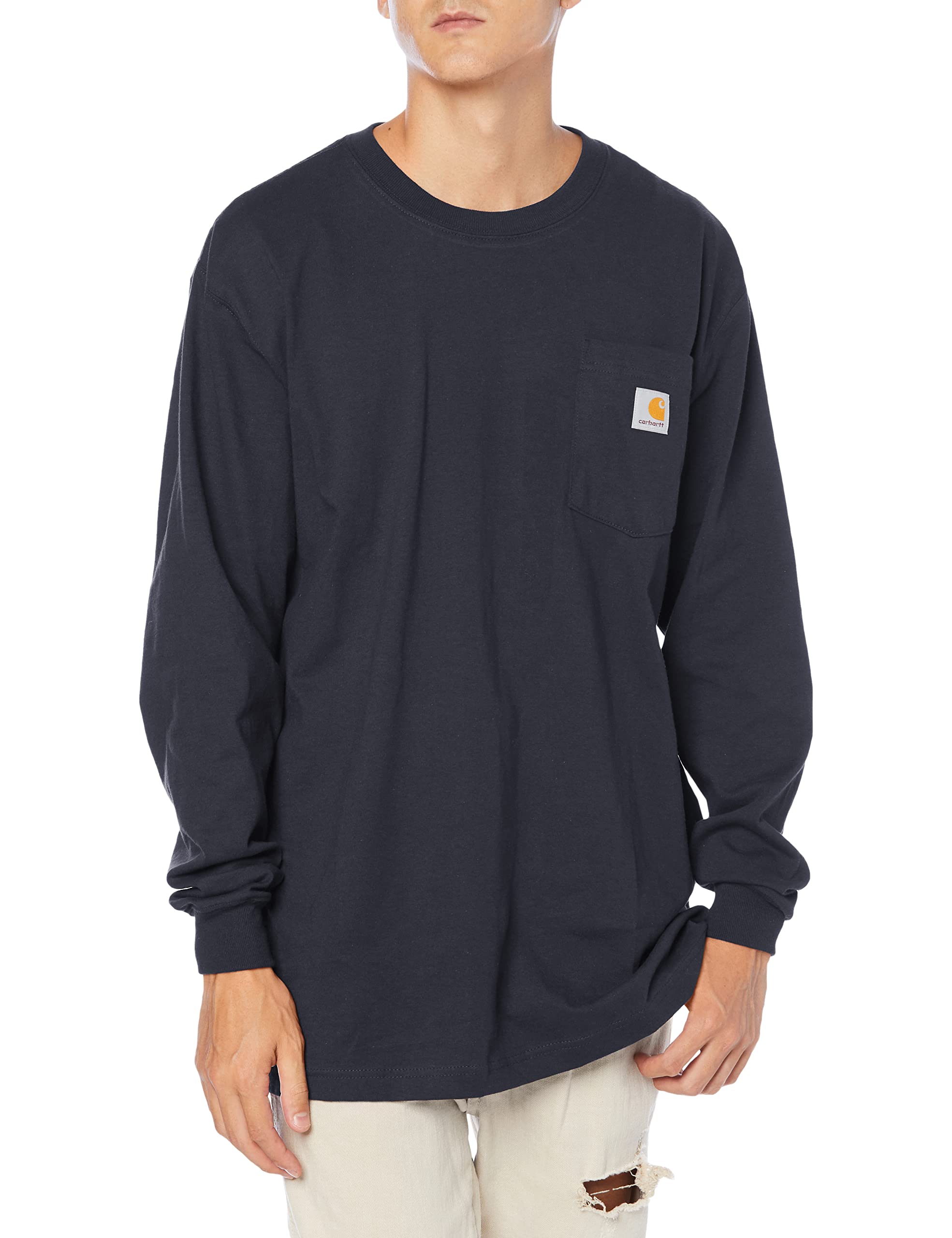 

Long Sleeve Workwear Pocket T-Shirt [Parallel Import]
