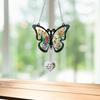 Elegant Butterfly Suncatcher Set of 2 - Beautiful Acrylic Wall Decorations for Home Wedding or Party Décor