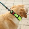 Reflektierendes Hundehalsband Nachtsicherheit Wabennetz Atmungsaktives Nylon Haustierhalsband Verstellbares Hundehalsband Für Große Kleine Haustiere