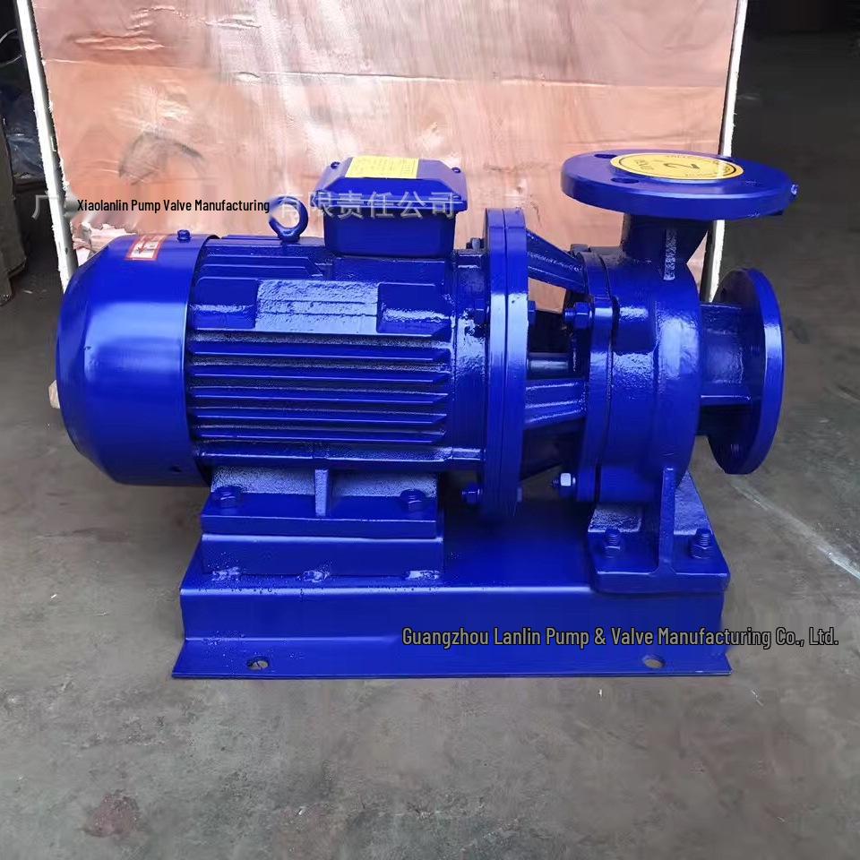 IRW65-160 Horizontal Pipeline Booster Pump, 2.2 kW Circulating Pipeline Pump.