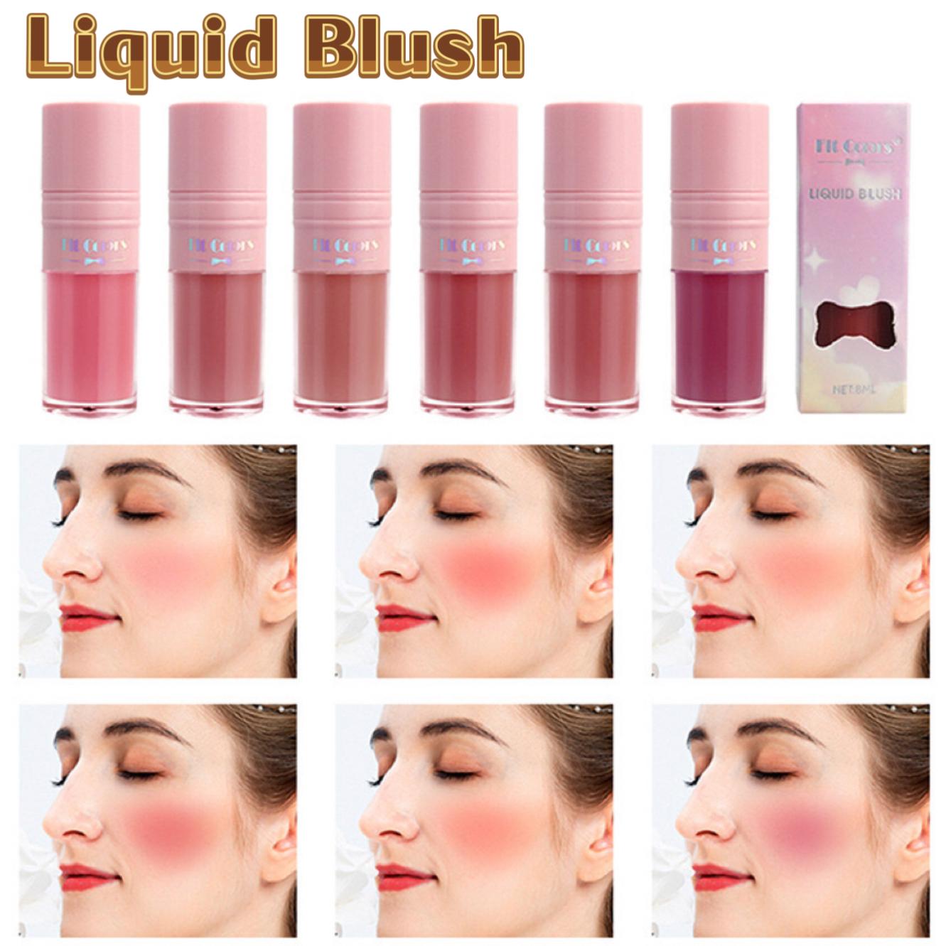 

Xinnay уникальные женские натуральные жидкие румяна для макияжа, стойкие матовые бархатные нежные румяна персикового цвета