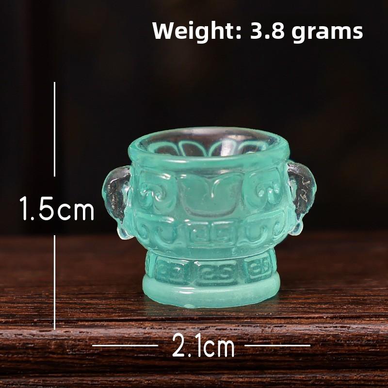 

Bronze Simulated Resin Ware Ornament With Glowinthedark Effect For Home Display Gu