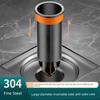 Large Diameter Extended Floor Drain Core 304 Stainless Steel Universal Bathroom Anti-Odor Anti-Backflow Floor Drain Inner Core