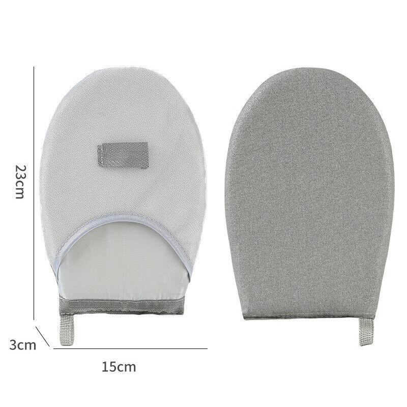 New Handheld Mini Heat Resistant Ironing Pad Board Iron Cover Heat-resistant Stain Resistant Garment Steamer Ironing Gloves