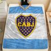 Club Atlético Boca Juniors Flannel Blanket, High quality Comfortable for All Seasons, Home Decor, Warmth and Comfort