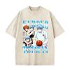 Washed Vintage Anime Kurokos Basketball Midorima Shintaro Graphic T-shirt Men Women Manga Fashion T 150