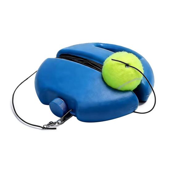 1/2Pcs Tennis Trainer with String Ball, Portable Tennis Solo Practice Rebounder, Tennis Ball Training Equipment for Beginner 1pc