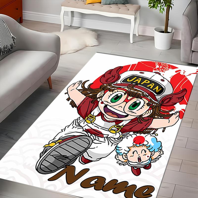 Custom personalization Arale Norimaki Area Rug - Perfect For Kitchen, Bathroom,Laundry Room Decor Large Size Available,Gift All Seasons
