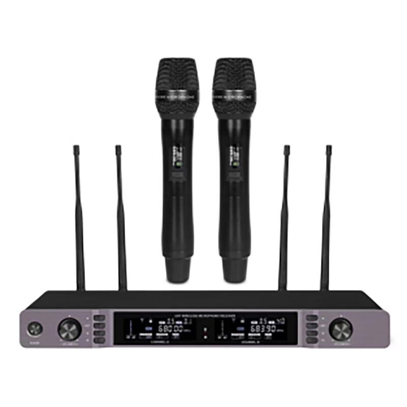 

Junmei BM-999 Wireless Handheld Microphone System with OLED Display CN plug (adapter included)