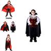 Kids Boys Royal Vampire Dracula Halloween Costume For Unforgettable Parties