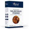 TRIPHAL Salab Panja Poeder/Salam Panja Churna/Moerasorchis 10g | Origineel en Puur Kruidenpoeder | Verse Verpakking | Chemisch Vrij | Niet-GGO | Conserveringsmiddel