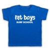 FAT BOYS SURF SCHOOL UNOFFICIAL ANGRY BOYS SURFING LOGO KIDS CHILDS T-shirt