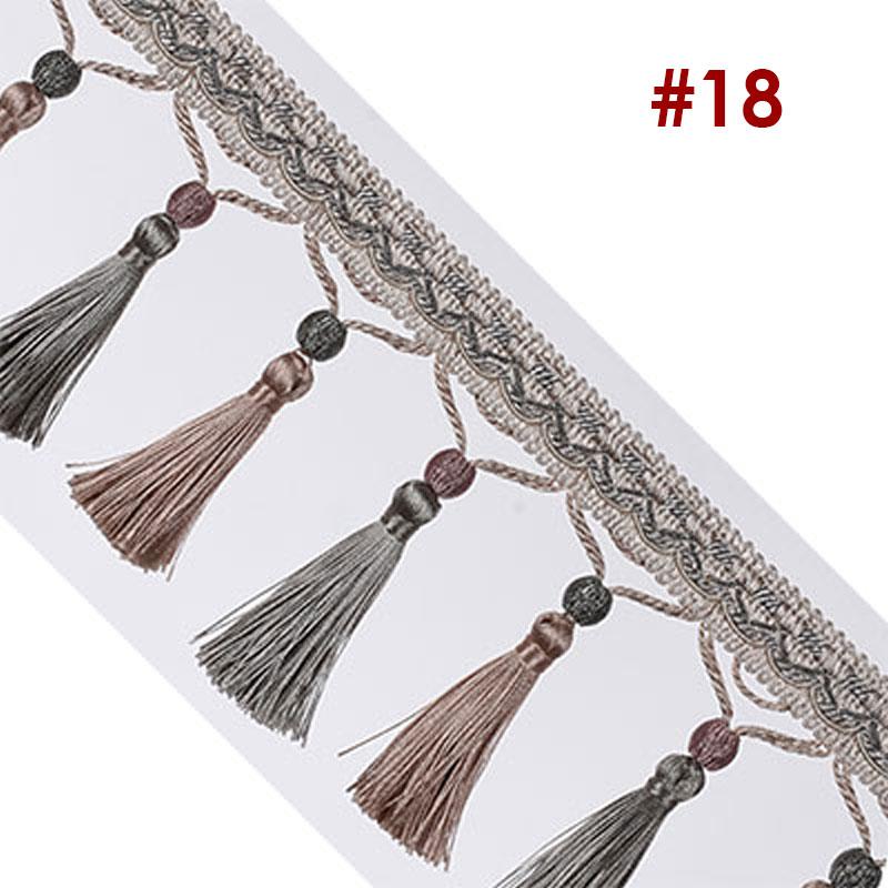1/3M Tassel Fringe Trim Sewing Crafts Trimmings Edging Curtains Cushion Sofa Table Upholstery Sofa Decor Accessory