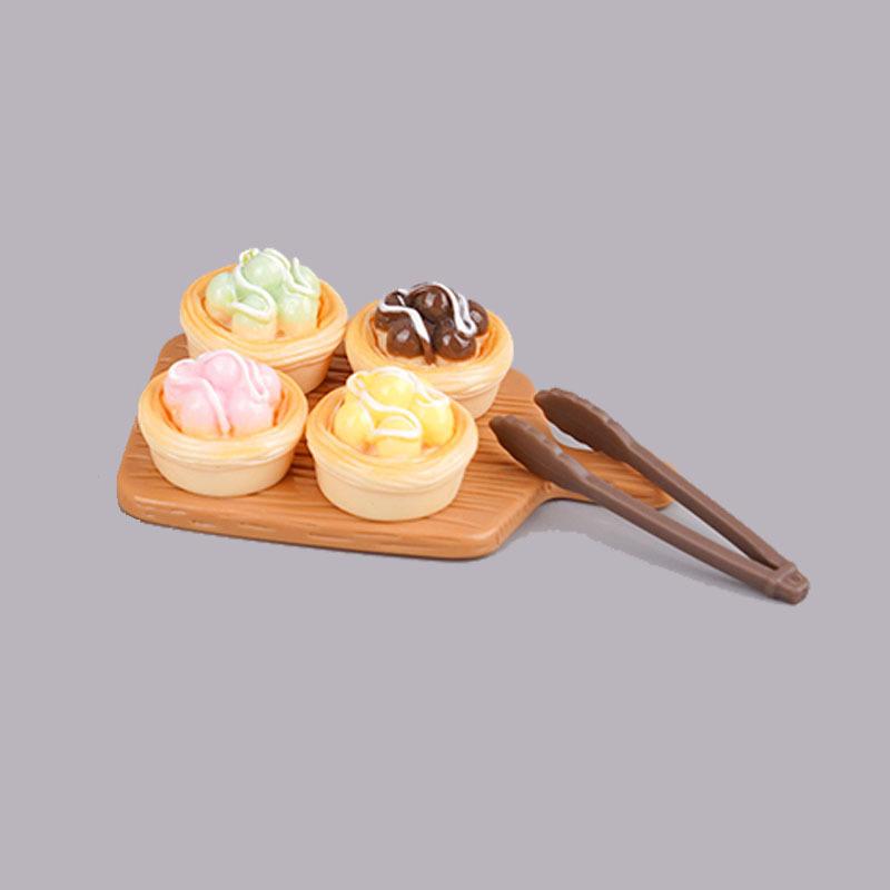 Doll House Mini Blender Simulation Egg Beater Baking Props Play House Food Game Kitchen Cooking Model Ornament