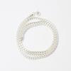 Curved Round 2mm Women Men Silver Necklace Silver Chain Men's Women's Silver Necklace Line