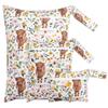 Waterproof Baby Diaper Bag - Portable, Washable, Travel-Friendly Storage Bag