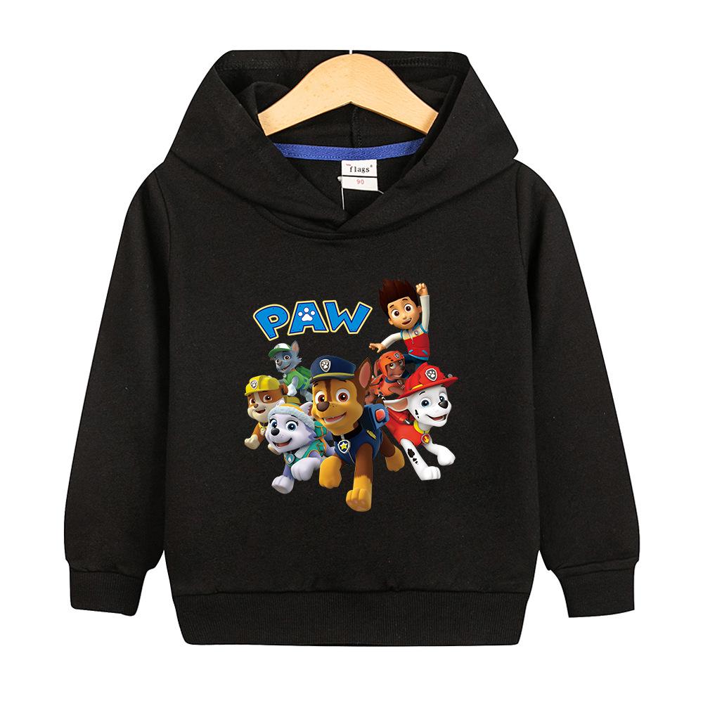Paw Patrol Boys' Hooded Sweatshirt - Stylish, Loose-Fit Autumn Jacket for Kids