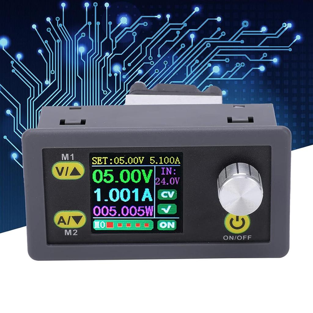 80W Boost Converter WZ3605E Programmable Voltage Regulator 5A Voltage Converter Module LCD Display