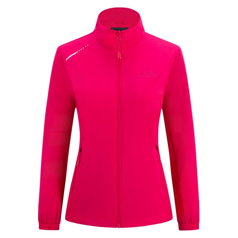 Couples' Plus Size Windbreaker: Lightweight Spring/Fall Outdoor Shell with Sun Protection & Waterproof Features