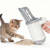 Cat Litter Scoop & Poop Scooper with Refill Bags: Auto-Cleaning Cat Supplies for Filtration, Litter Box Waste & Toilet Cleaning