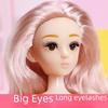 30CM Pregnant Doll with Real Eyes & Long Eyelashes – Multi-Jointed Nude Doll Body