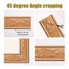 230*6cm 3D Baseboard Wall Stickers Self Adhesive Waterproof Baseboard Wallpaper Border Wall Sticker Living Room Home Decorations