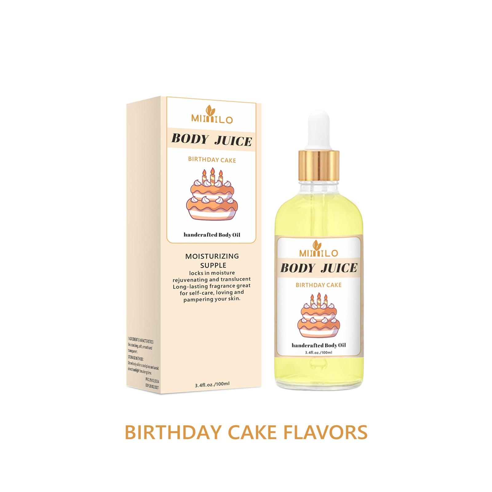 

С капельницей Масло для тела Наполняет вашу кожу сладким, осветляет и увлажняет Подходит для девушек и женщин 100 мл One Size