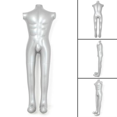 Mann männlich aufblasbare Modell Dummy Torso Ganzkörper Mannequin Armlose Display-Modelle