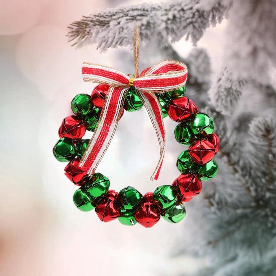 Bell Wreath Ornaments Small 8 Inch Christmas Crisp Sound Bells