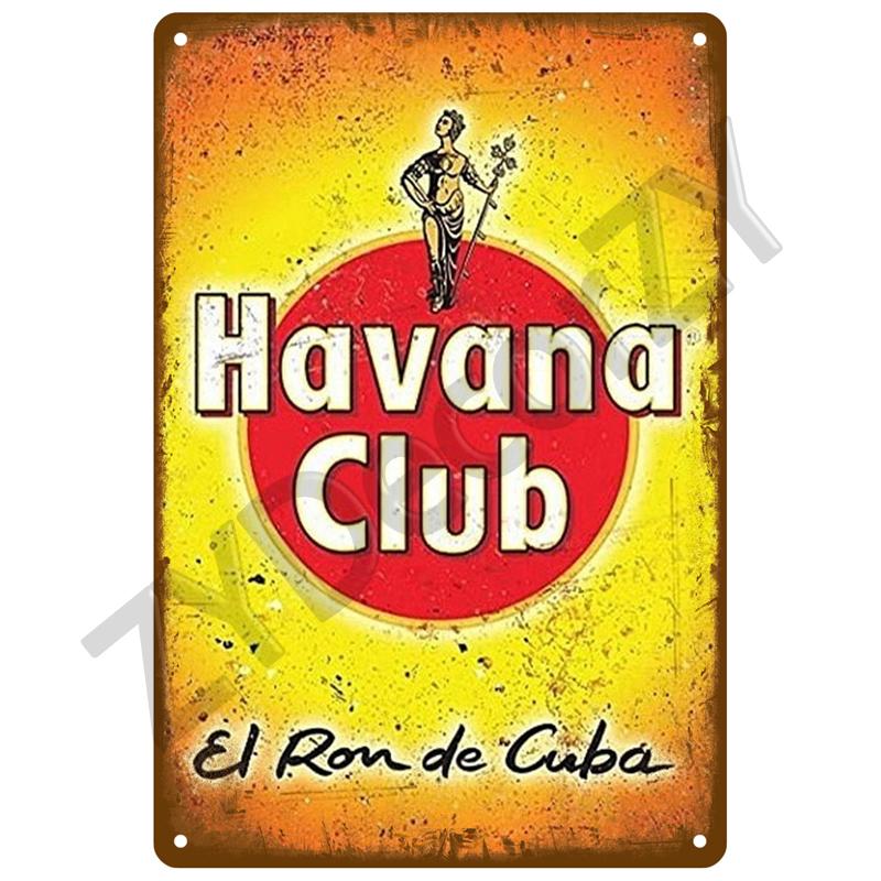 Beer Tin Sign Retro Wall Plaque Art Club Pub Bar Poster Home Decor Metal Sign Wall Decorations Vintage Cafe Mural Plate Brand