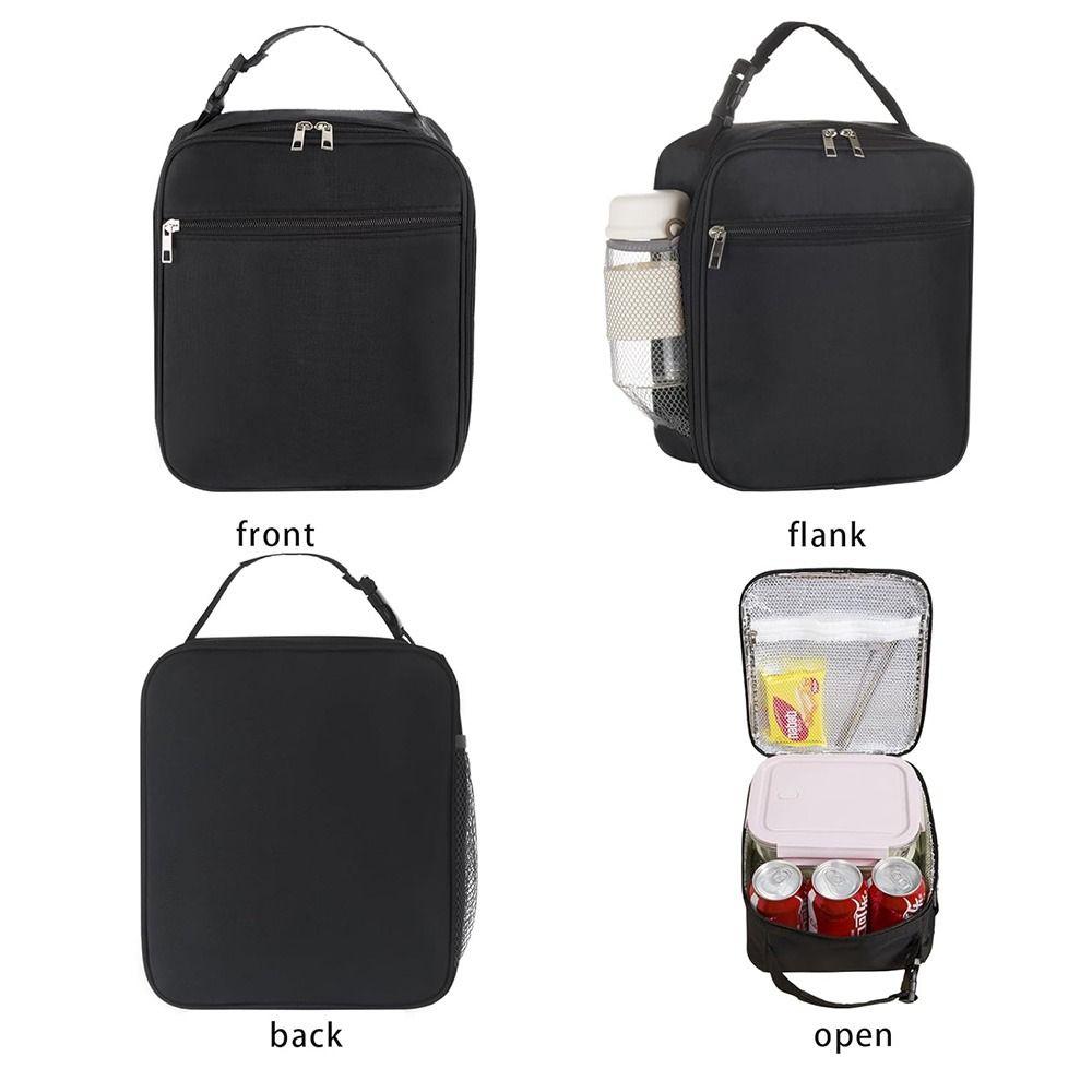 Large Capacity Lunch Bag Reusable Lunch Pail Meal Bags Thermal Insulated Lunch Box  Kid