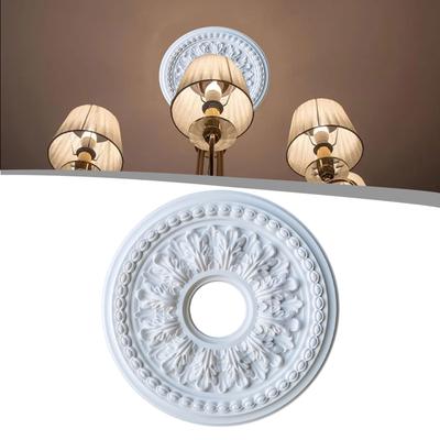 Home Round PU Decorative Ceiling Fan Lamp Cover Ceiling Shape Decoration