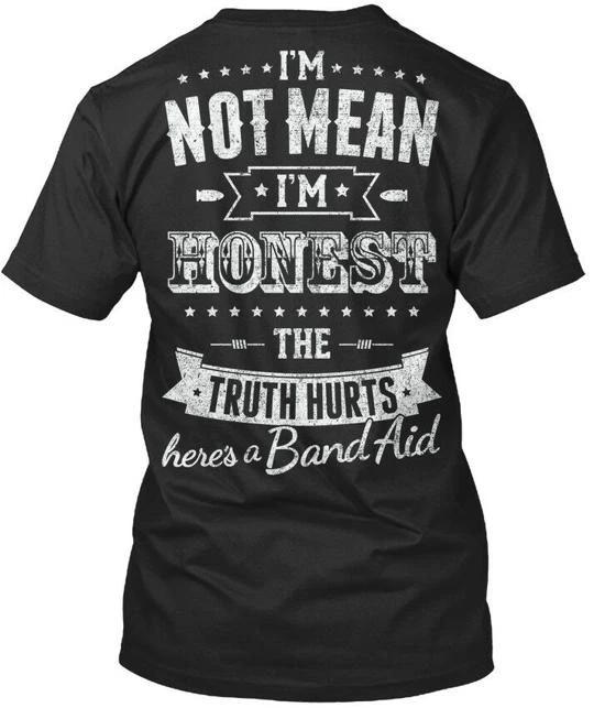 

The Truth Hurts And Swea Country Angel Im Not Mean Honest TTshirt USA Made S-5XL XL