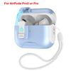 Shockproof Hard Protective Cover for AirPods Pro 2,Compatible with Apple AirPods Pro2 Case with Secure Lock Phone Holder