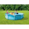 Kit Piscine hors sol tubulaire INTEX - Metal Frame - 305 x 76 cm - Ronde (Livrée avec pompe et 2 cartouches) - 28208NP